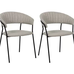 Armlehnstuhl Belle Beige (2/Set)