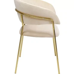 Armlehnstuhl Belle Creme (2/Set)