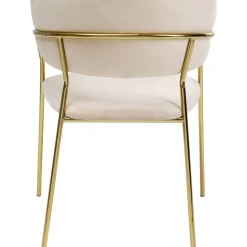 Armlehnstuhl Belle Creme (2/Set)