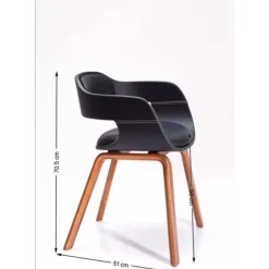 Armlehnstuhl Costa Walnut