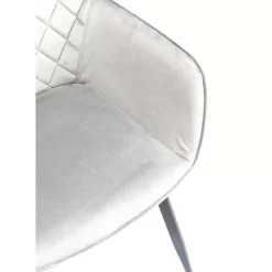 Armlehnstuhl Kayla Grau