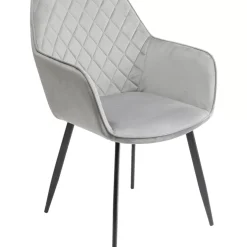 Armlehnstuhl Kayla Grau