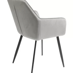 Armlehnstuhl Kayla Grau