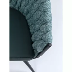 Armlehnstuhl Knot Petrol