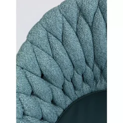 Armlehnstuhl Knot Petrol