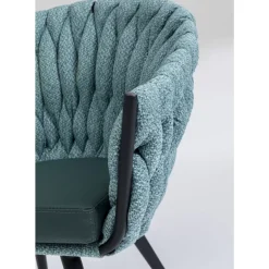 Armlehnstuhl Knot Petrol