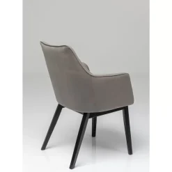 Armlehnstuhl Modino Velvet Grau