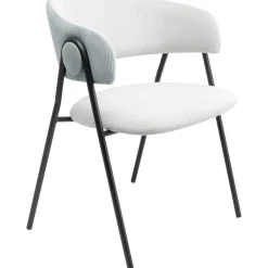 Armlehnstuhl Olina Grau