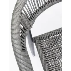 Armlehnstuhl Palma Grau