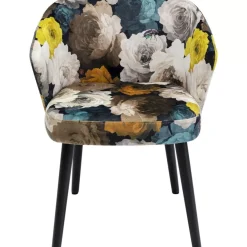 Armlehnstuhl Peony Flower Gelb