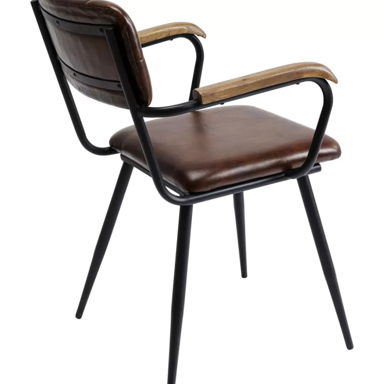 Armlehnstuhl Salsa Leder Braun