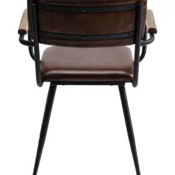 Armlehnstuhl Salsa Leder Braun