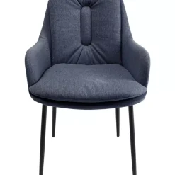 Armlehnstuhl Thea Dunkelgrau