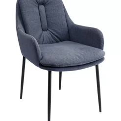 Armlehnstuhl Thea Dunkelgrau