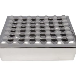 Ascher Soho Square Silber 25X25Cm