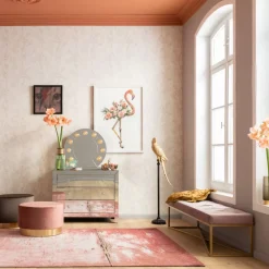 Bank Crossover Rose Messing 150X40Cm