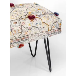 Bank Desna Patchwork Creme Multi 80Cm