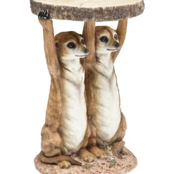 Beistelltisch Animal Meerkat Sisters O33Cm