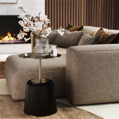 Beistelltisch Endless Vegas Schwarz O40Cm