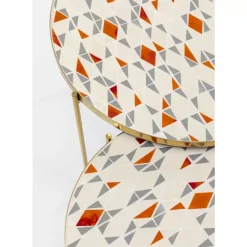 Beistelltisch Priya Weis (2/Set)