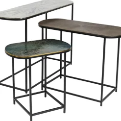 Beistelltisch Ray Oval (3/Set)