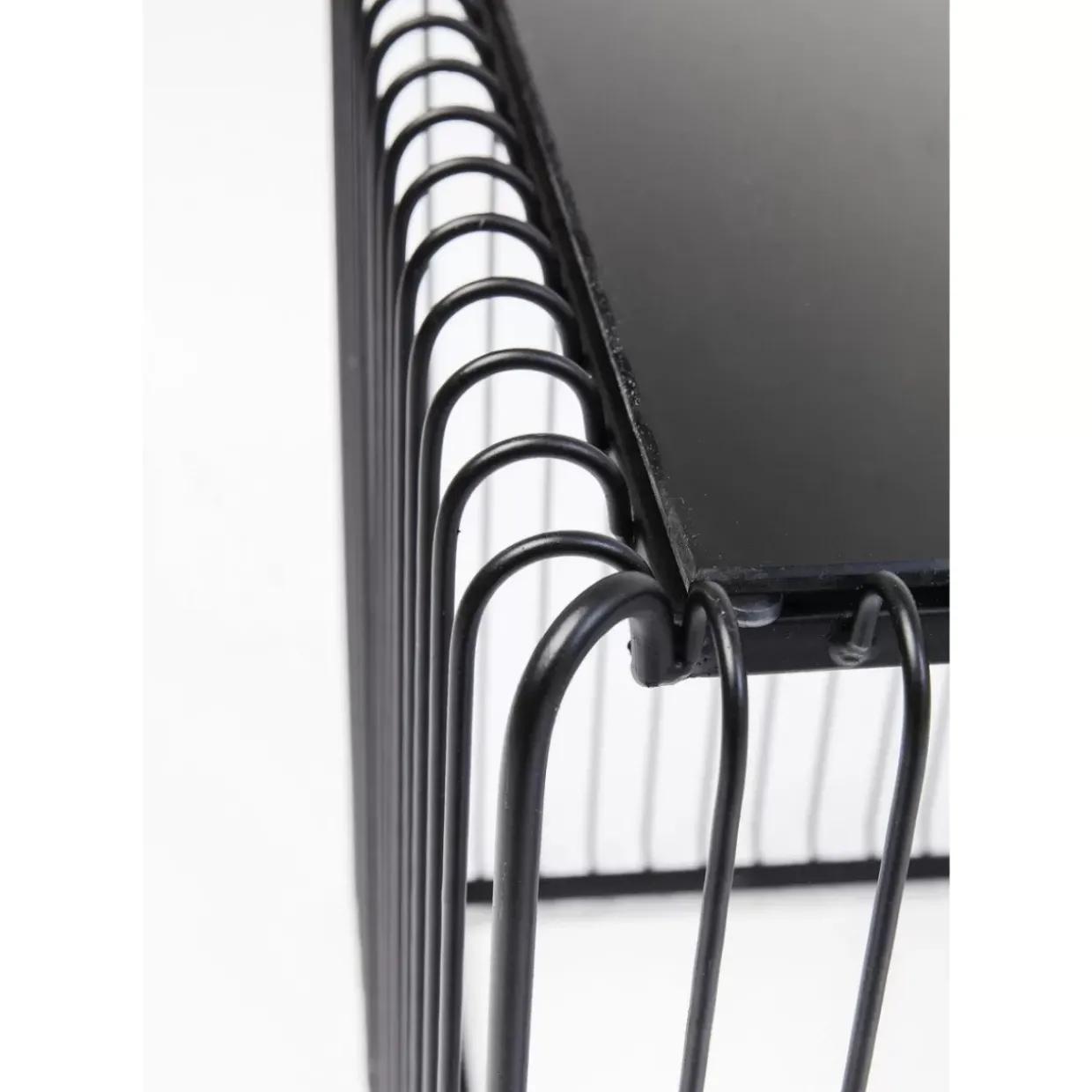 Beistelltisch Wire Square Schwarz (2/Set) 45X45Cm