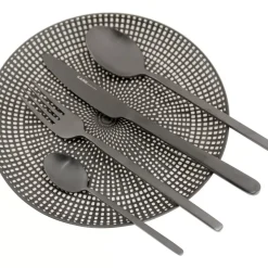 Besteck Gloria Matt Schwarz (16-Tlg.)