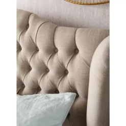 Bett City Spirit Linen Natural 160X200Cm