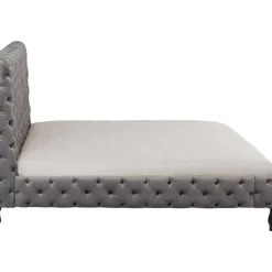 Bett Desire Hoch Silbergrau 180X200 Cm