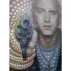 Bild Frame 3D Hip Hop Star 70X57