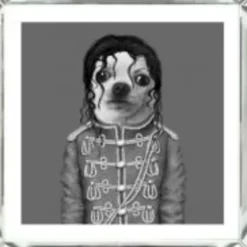 Bild Frame Mirror King Dog 60X60