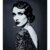 Bild Glas Beauty Lady 120X150Cm
