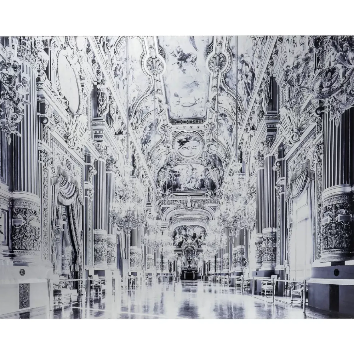 Bild Glas Metallic Versailles 180X120Cm