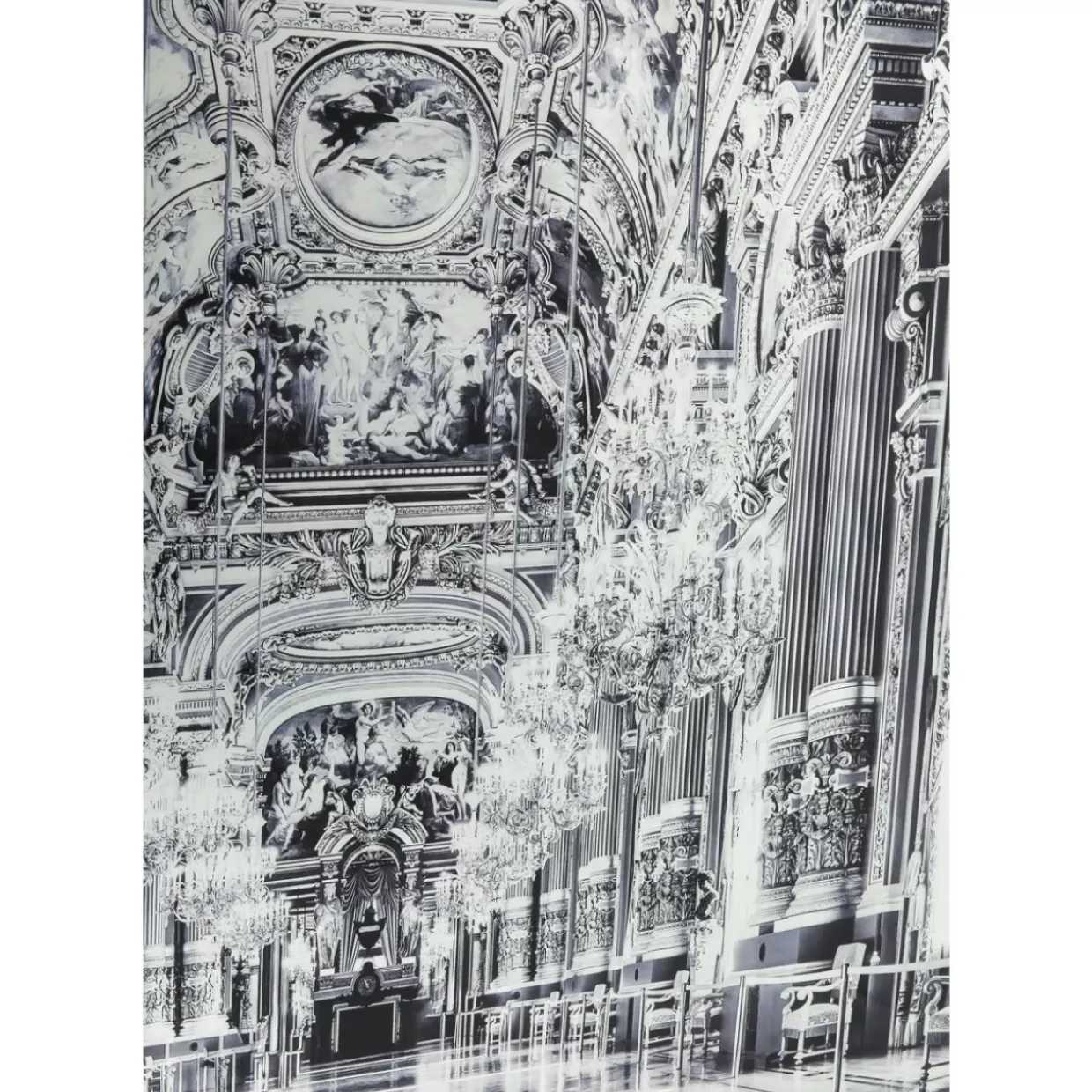 Bild Glas Metallic Versailles 180X120Cm