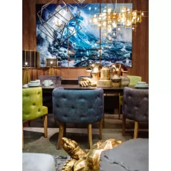 Bild Glas Triptychon Wave 240X160Cm (3/Set)