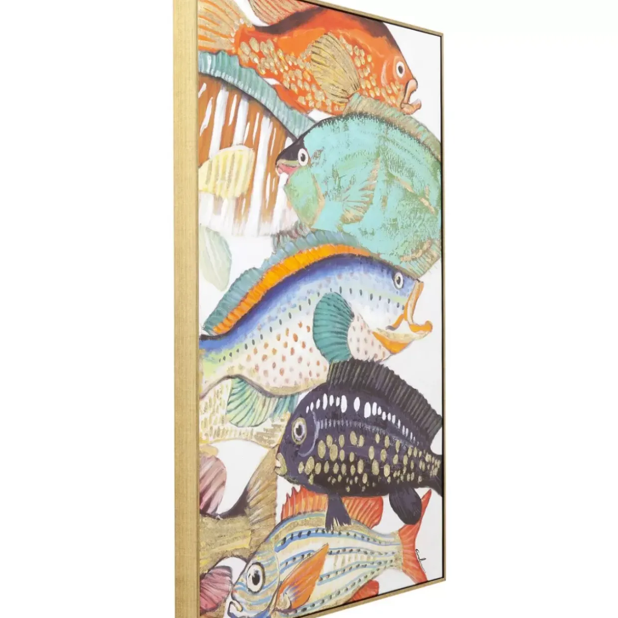 Bild Touched Fish Meeting Two 100X75Cm