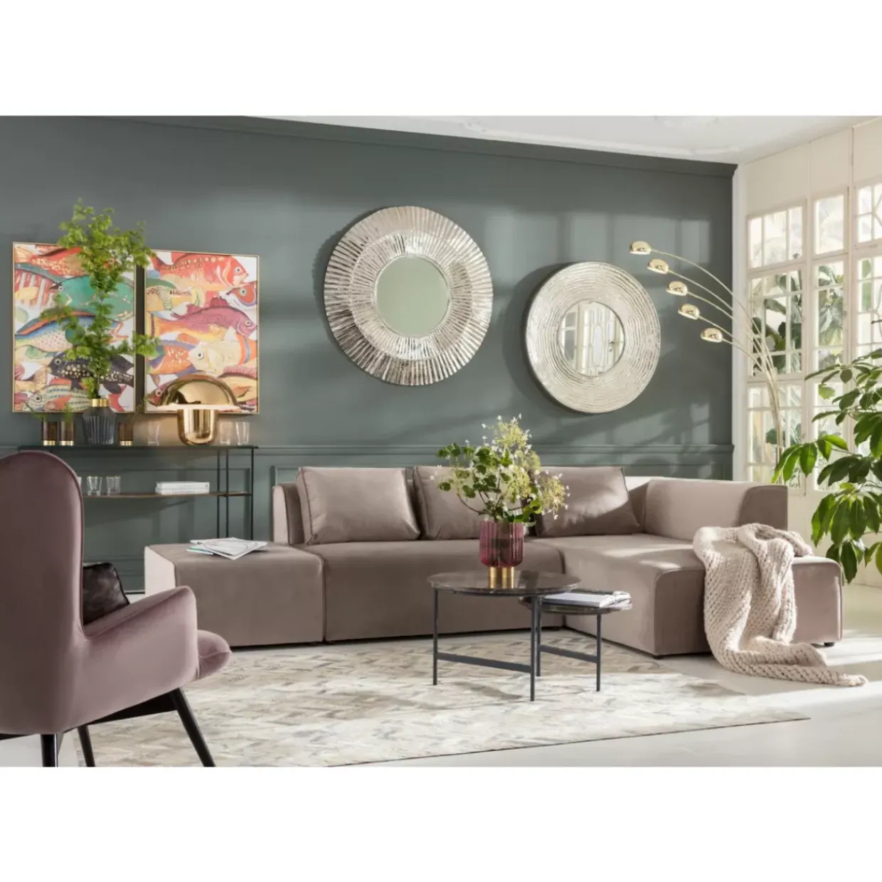 Bild Touched Fish Meeting Two 100X75Cm