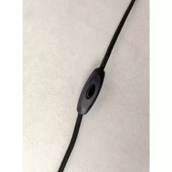 Bodenleuchte Apollon Smooth Schwarz O28Cm