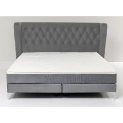 Boxspringbett Benito Moon Grau 180X200Cm