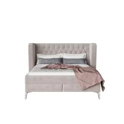 Boxspringbett Benito Moon Creme 180X200Cm