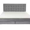 Boxspringbett Benito Star Grau 180X200Cm