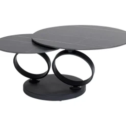 Couchtisch Beverly Schwarz 133X80Cm