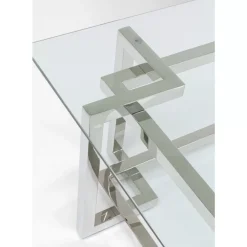 Couchtisch Clara Silber 120X120Cm