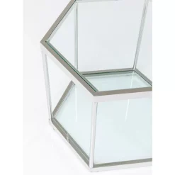 Couchtisch Comb Silber 45