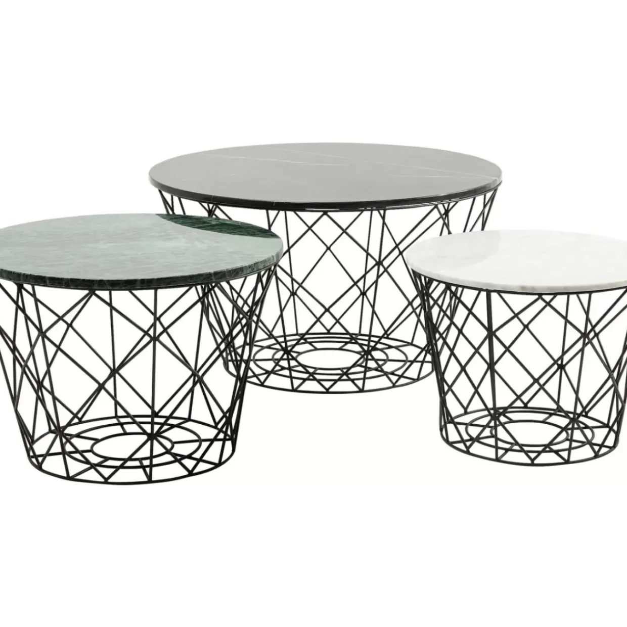 Couchtisch East Coast Rund (3/Set)