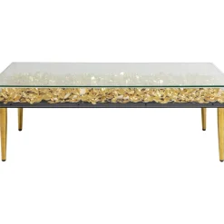 Couchtisch Gold Flowers 120X60