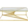 Couchtisch Laser Gold 120X60