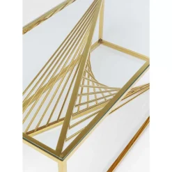 Couchtisch Laser Gold 120X60