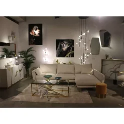 Couchtisch Laser Gold 120X60