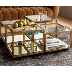 Couchtisch Luigi Gold (4/Set)